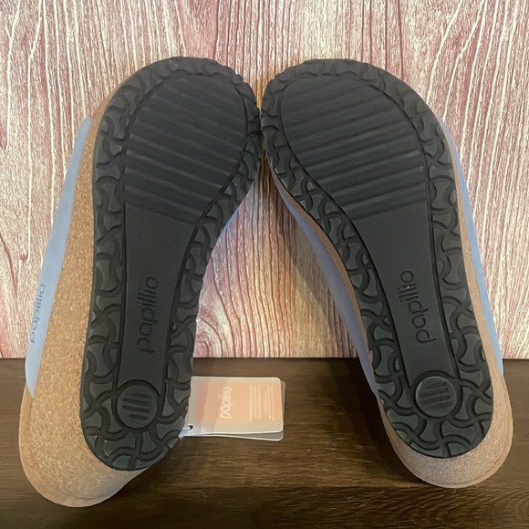 New Birkenstock Papillio Namica Rivets Nubuck Leather Wedge Sandals - Picture 11 of 11